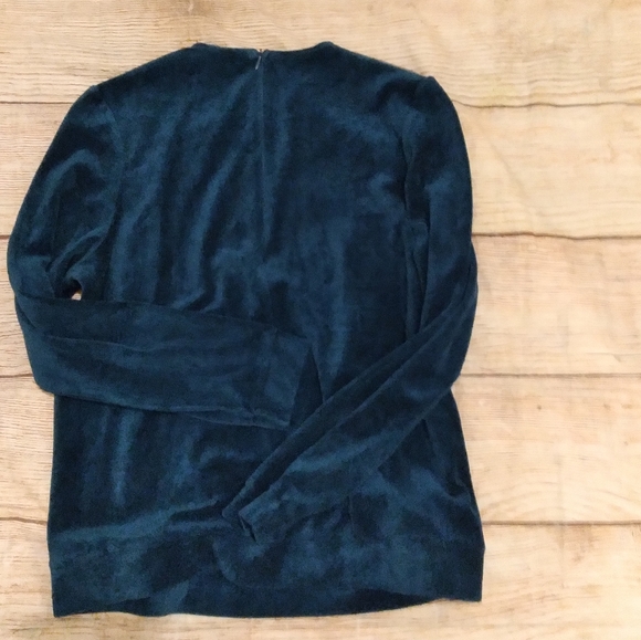 Calliste velour casual top size L - Picture 5 of 5